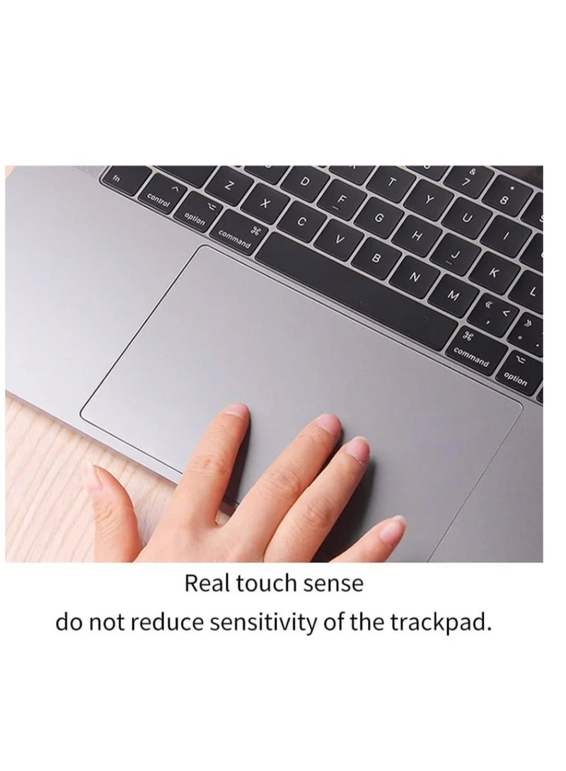 لوحة اللمس فيلم صقيع مكافحة التعرق مكافحة بصمات الأصابع فيلم شاشة لمس فيلم واقي. TPU Trackpad Protector Skin لـ MacBook Air A2179 / A2337 (13 بوصة ، حزمة من 2) - Image 2